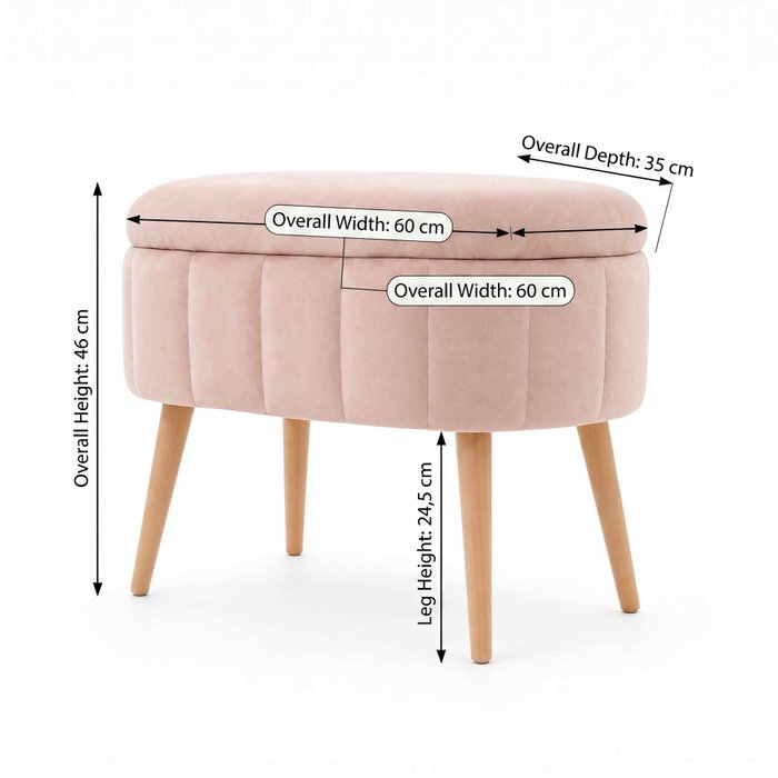 Atelier Del Sofa Mini Oslo - Rosa